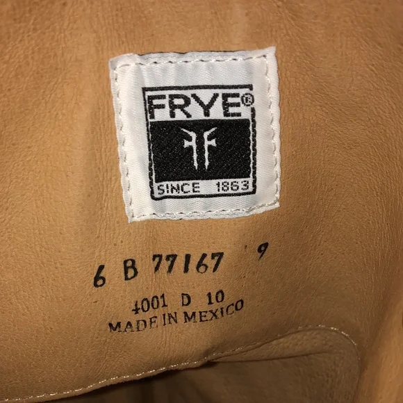 Frye Melissa Button Dark Brown Leather Knee Equestrian Riding Boot - Picture 6 of 7